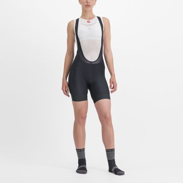 Castelli Prima bibshort zwart dames
