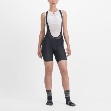 Castelli Prima bibshort zwart dames 