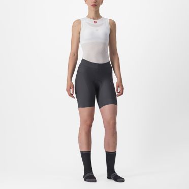 Castelli Prima short donkergrijs dames 