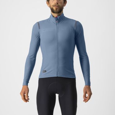 Castelli Tutto Nano RoS fietsshirt lange mouw blauw heren 