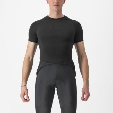 Castelli Core Seamless ondershirt korte mouw zwart heren