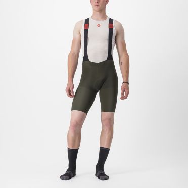 Castelli Premio Black bibshort groen heren 