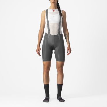 Castelli Free Aero RC bibshort grijs dames 