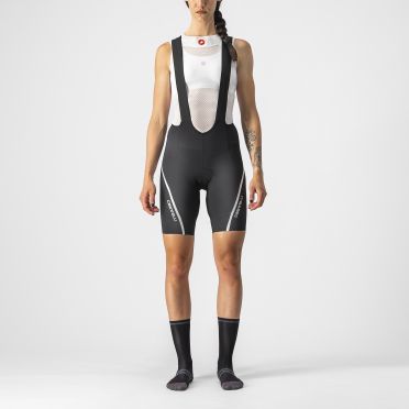 Castelli Velocissima 3 bibshort donkergrijs dames