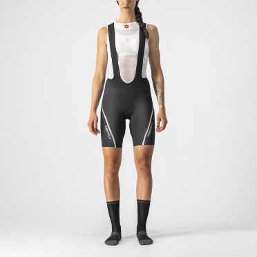 Castelli Velocissima 3 bibshort donkergrijs dames 