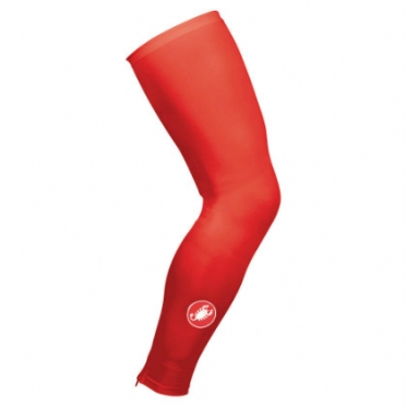 Castelli Lycra beenwarmers rood 8070-023
