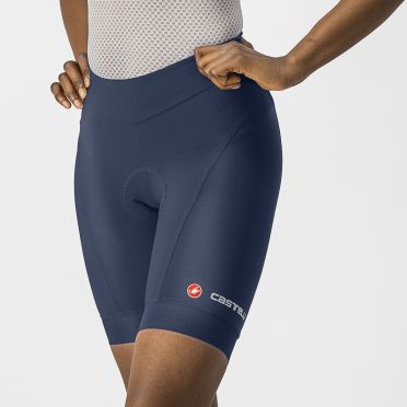 Castelli Endurance W short fietsbroek blauw dames 