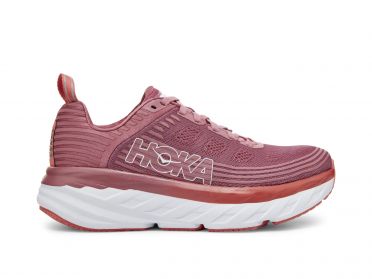 Hoka One One Bondi 6 hardloopschoenen roze dames