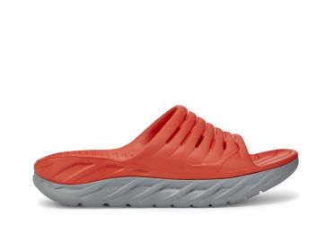 Hoka One One ORA Recovery Slide slippers rood heren