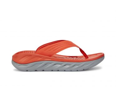 Hoka One One ORA Recovery Flip slippers rood heren