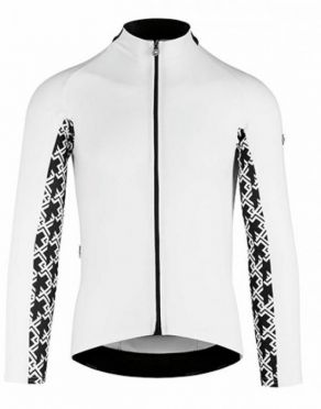 Assos Mille GT lange mouw fietsshirt wit heren
