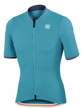 Sportful Infinite jersey korte mouw fietsshirt blauw heren 