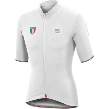 Sportful Italia CL jersey fietsshirt wit heren