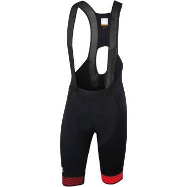 Sportful Bodyfit pro 2.0 bibshort zwart/rood heren