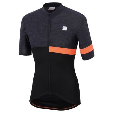 Sportful Giara Jersey zwart/oranje heren