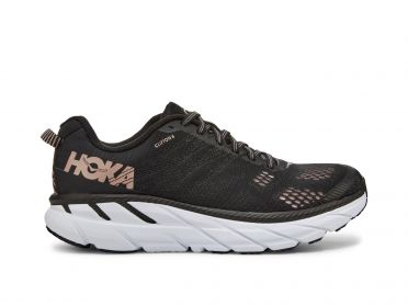 Hoka One One Clifton 6 hardloopschoenen zwart/goud dames