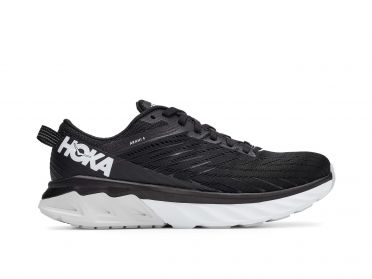 Hoka One One Arahi 4 hardloopschoenen zwart/wit dames