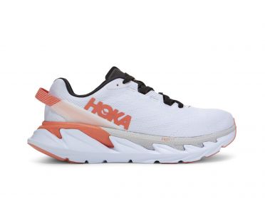 Hoka One One Elevon 2 hardloopschoenen wit/roze dames