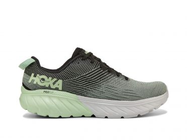 Hoka One One Mach 3 hardloopschoenen groen heren