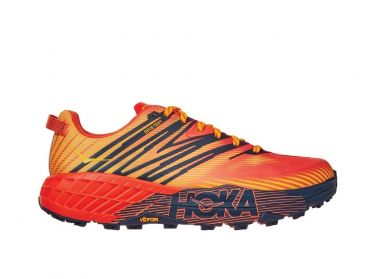 Hoka One One Speedgoat 4 GTX trail hardloopschoenen oranje heren