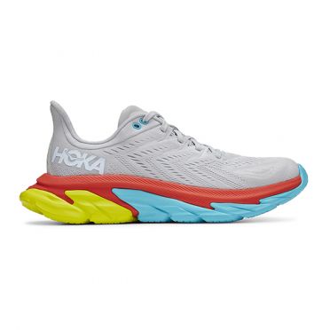 Hoka One One Clifton 7 Edge hardloopschoenen lunar wit heren