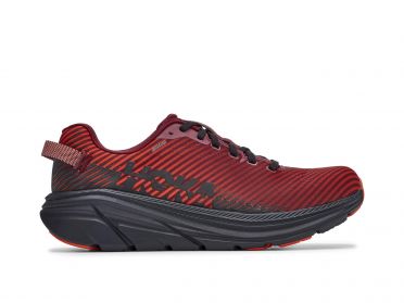 Hoka One One Rincon 2 hardloopschoenen zwart/rood heren