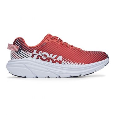 Hoka One One Rincon 2 hardloopschoenen rood dames