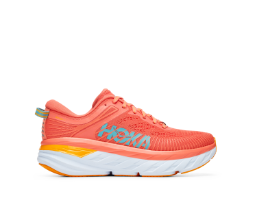 Hoka Bondi 7 hardloopschoenen roze dames