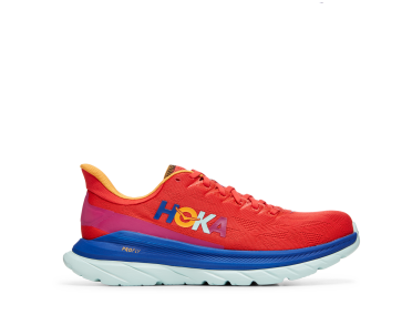 Hoka Mach 4 hardloopschoenen rood heren