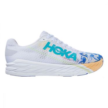 Hoka One One Rocket X hardloopschoenen wit unisex