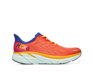 Hoka Clifton 8 hardloopschoenen rood heren
