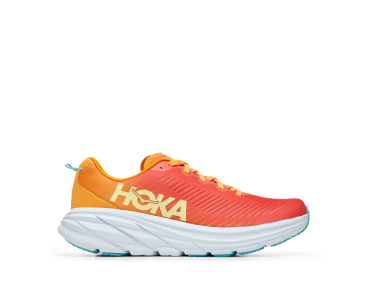 Hoka Rincon 3 hardloopschoenen oranje/rood dames