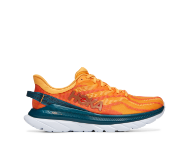 Hoka Mach 4 supersonic hardloopschoenen oranje heren