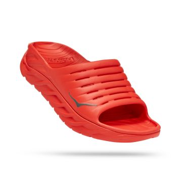 Hoka ORA Recovery Slide slippers rood unisex 