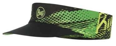 BUFF Run visor R-flash logo yellow fluor