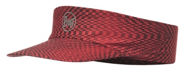 BUFF Run visor R-jam red