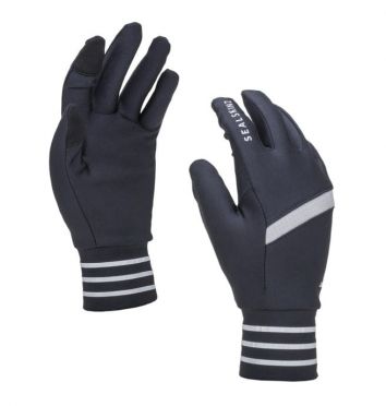 SealSkinz solo reflective handschoenen zwart/grijs