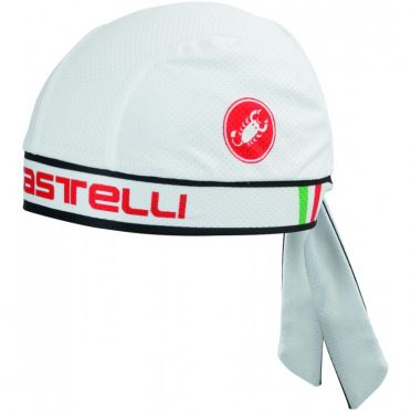 Castelli Bandana wit unisex