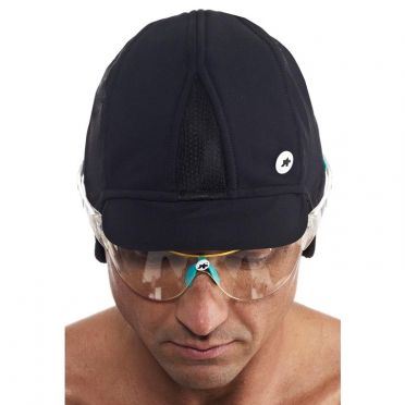 Assos FuguHelm winter helmmuts zwart
