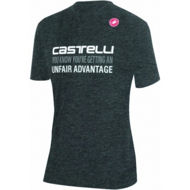 Castelli advantage T-shirt grijs/melange heren 14074-006