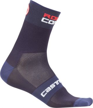 Castelli Rosso corsa 9 fietssokken blauw heren