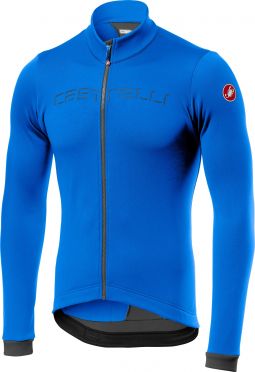 Castelli Fondo fietsshirt lange mouw blauw/grijs heren