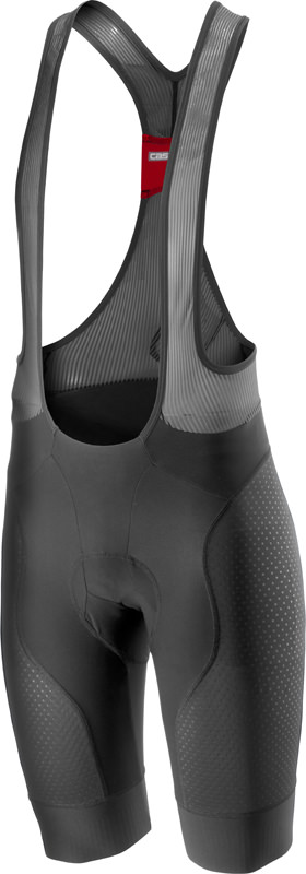 Castelli Free aero race 4 bibshort fietsbroek grijs heren