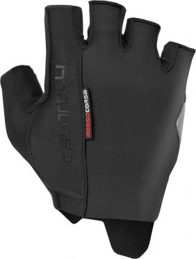 Castelli Rosso Corsa Espresso handschoen zwart heren