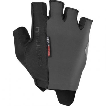 Castelli Rosso Corsa Espresso handschoen grijs heren