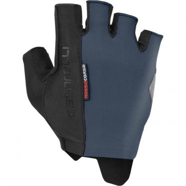 Castelli Rosso Corsa Espresso handschoen blauw heren
