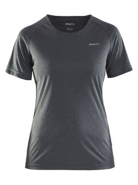 Craft Prime korte mouw hardloopshirt grijs dames