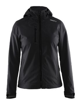 Craft Light softshell winterjas zwart dames 