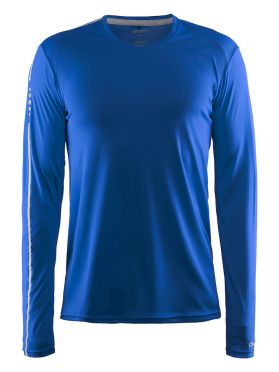 Craft Mind lange mouw hardloopshirt blauw heren