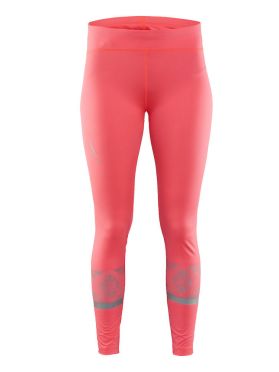 Craft Brilliant 2.0 Light Tight hardloopbroek roze dames 